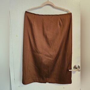 H&M Brown Pencil Skirt